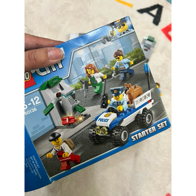 二手九新樂高30228警察LEGO-31054可變換兩種火車/全部零件說明書都在可拆卸寄出