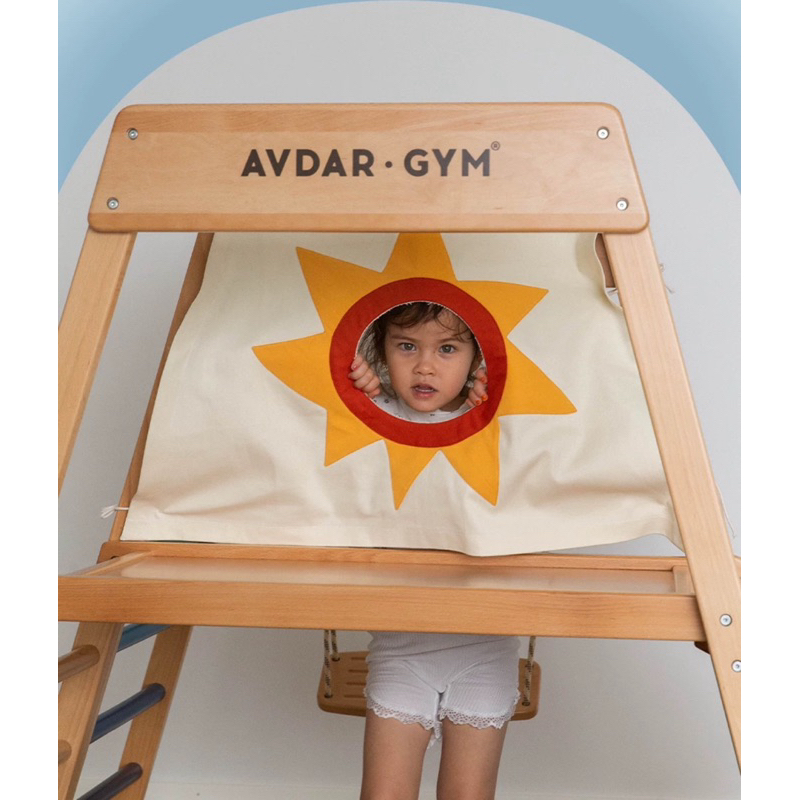 AVDAR新款晴天攀爬架兒童室內寶寶家庭小型樂園滑梯鞦韆感統訓練