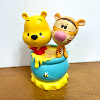 二手 小熊維尼 跳跳虎 搖頭娃娃 Winnie 迪士尼 Disney 電影 卡通 玩具 公仔 擺設 裝飾 收藏 收集