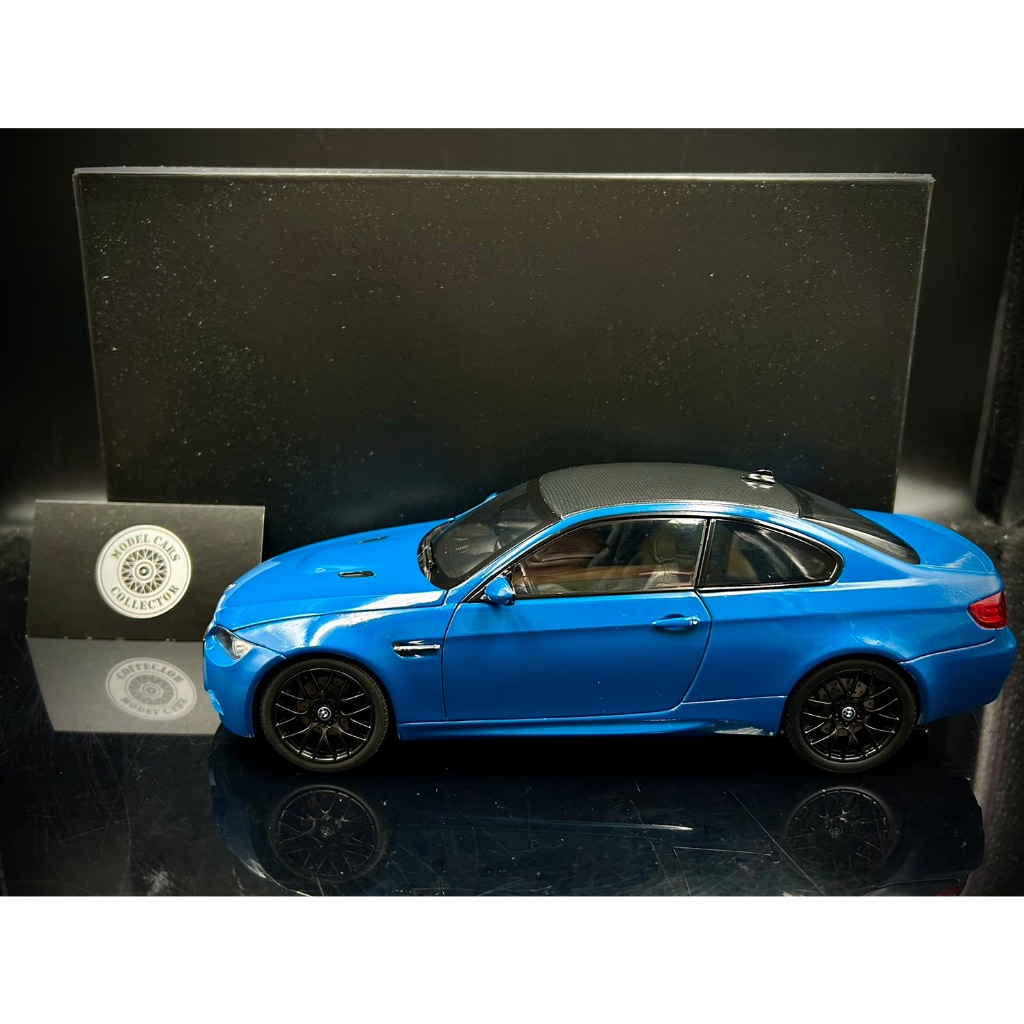 【收藏模人】Kyosho BMW M3 Coupe E92 藍色 1:18 1/18