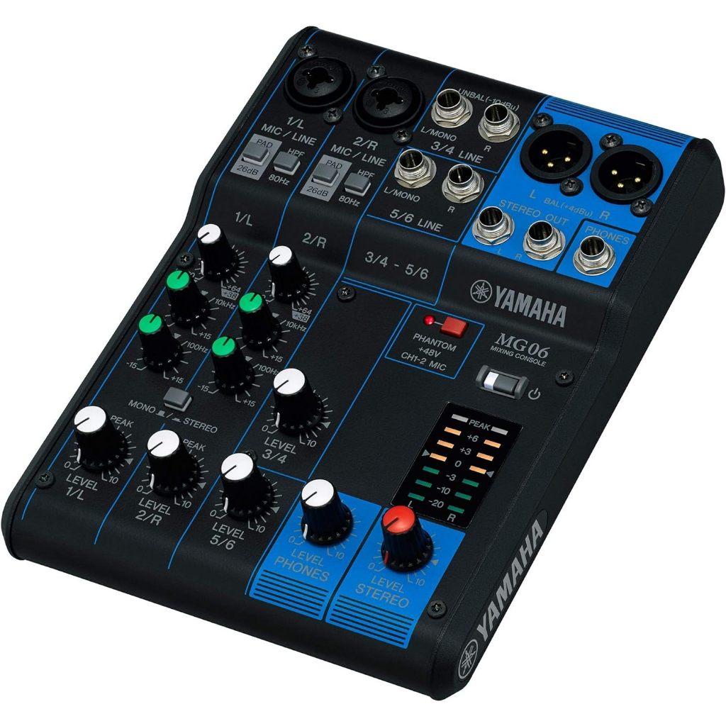 YAMAHA MG06X 6軌 Mixer 混音器