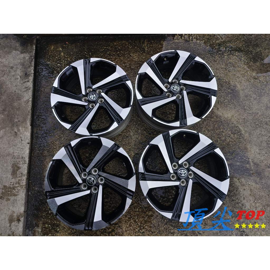 【頂尖】優質中古鋁圈 TOYOTA 原廠17吋鋁圈 5X100 6.5J ET40 新車落地拆 無傷 無變形