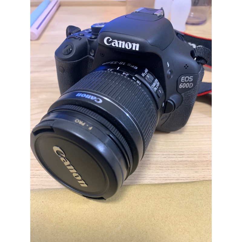 售極新📷Canon 600D機身+Canon18-55mm鏡頭+基本配件