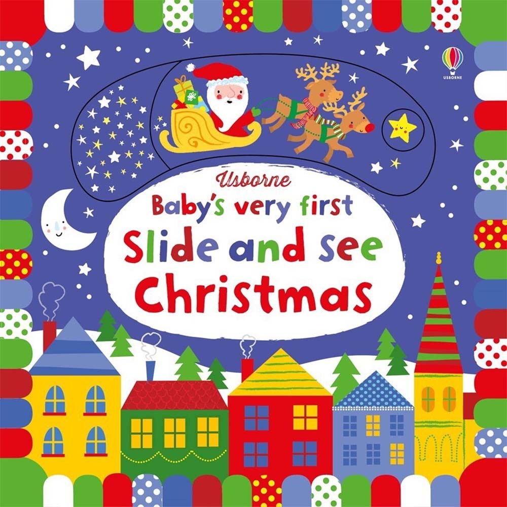 Baby's Very First Slide And See Christmas 推拉書／硬頁書／聖誕節(外文書)