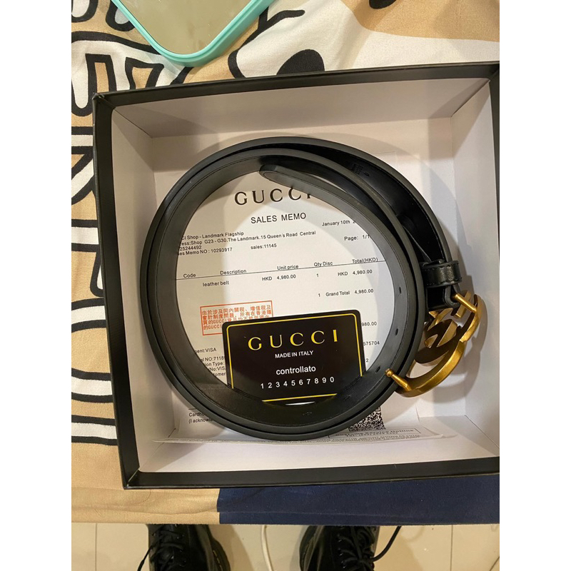 全新 古馳皮帶 古馳 Gucci皮帶 男版 gucci 皮帶 腰帶 男生皮帶 男生腰帶