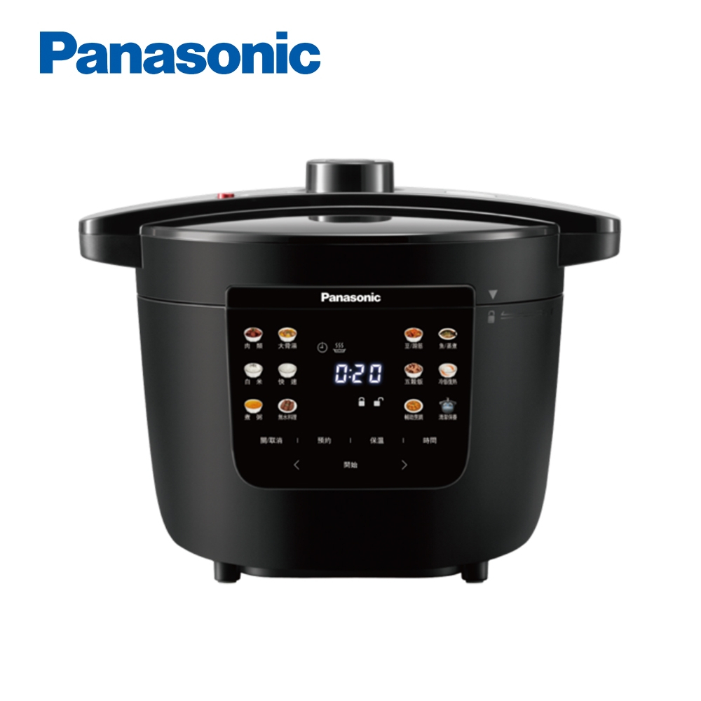 【Panasonic】微電腦壓力鍋4L（黑色）NF-PC401