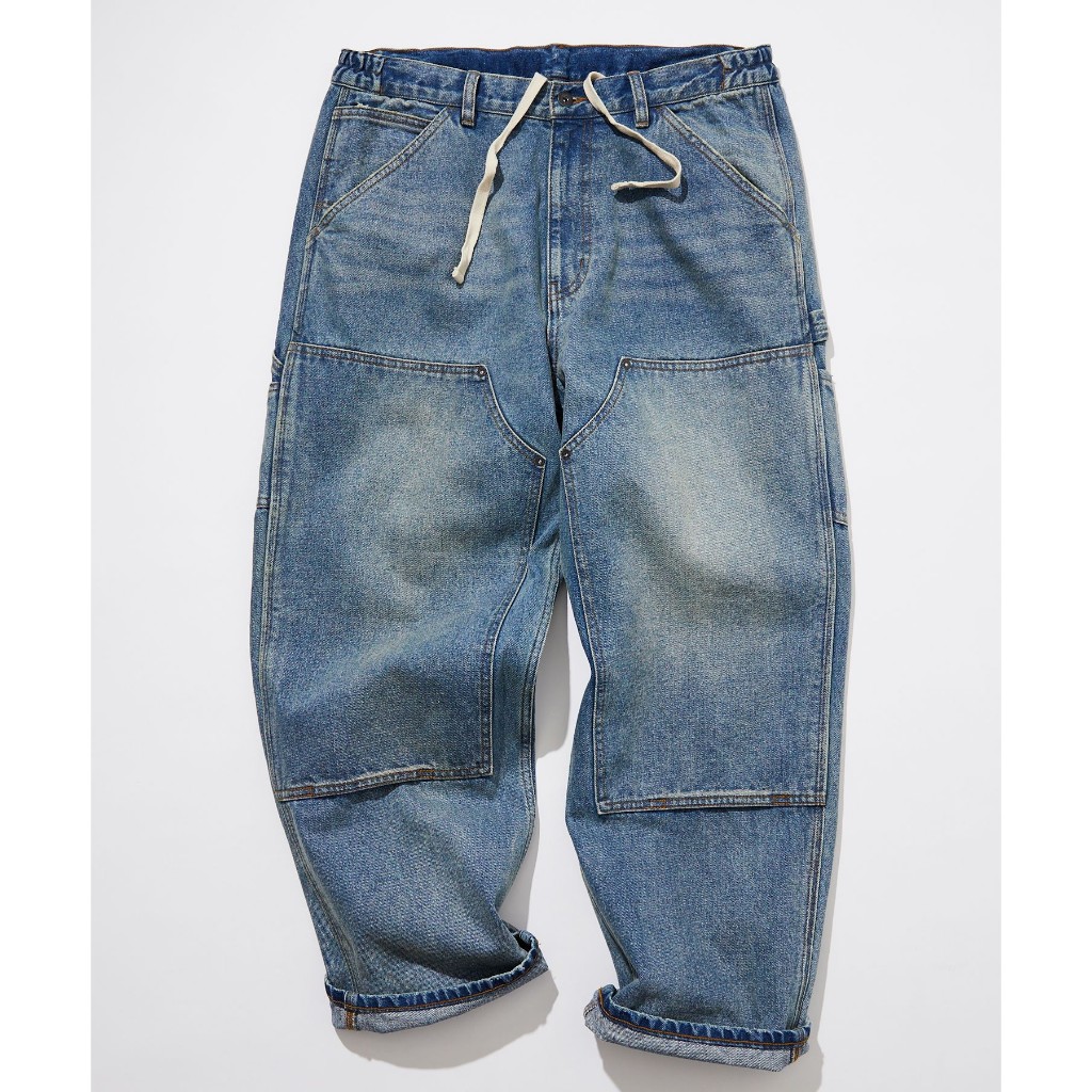 {XENO} 全新正品 NAUTICA Crushed Double Knee Denim Pants 長褲 牛仔褲