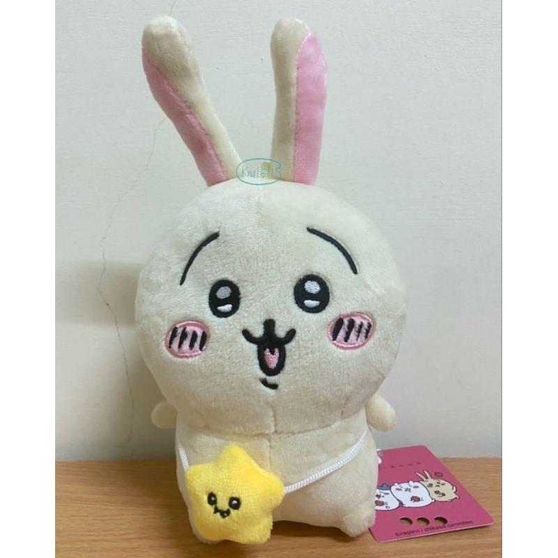 CHIIKAWA 吉伊卡哇 絨毛系列 背包款 6英吋 正版 授權 娃娃 兔兔 星星包包 兔子 絨毛 玩偶 25公分