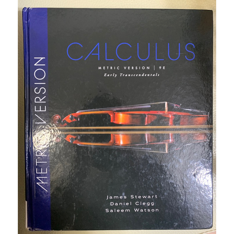 微積分 二手原文書  Calculus Metric version 9E