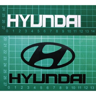 [PWTW] Hyundai 現代 現代汽車 割字 反光貼紙 車貼 防水貼紙 貼紙 汽車貼紙