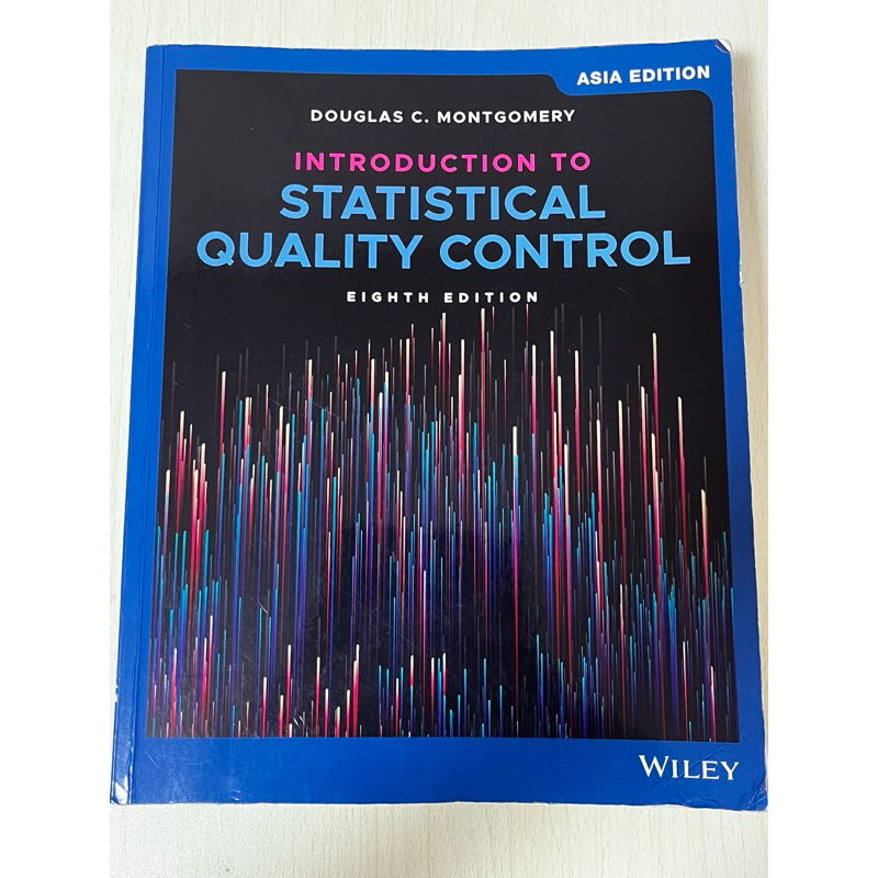 (二手）品質管制原文書 Introduction to Statistical Quality Control