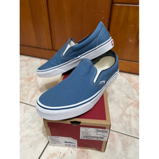 Vans Classic Slip-On Navy 海軍藍色滑板鞋 休閒鞋 帆布鞋 男女鞋