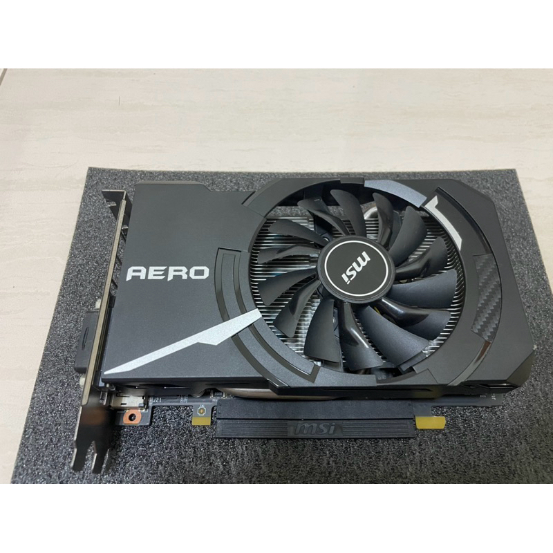 微星MSI GeForce GTX 1060 3G AERO 單風扇 二手過保