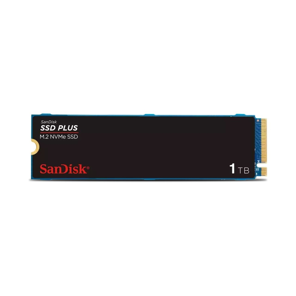 SanDisk SSD PLUS M.2 NVMe PCIe Gen 3.0 內接式SSD 1TB