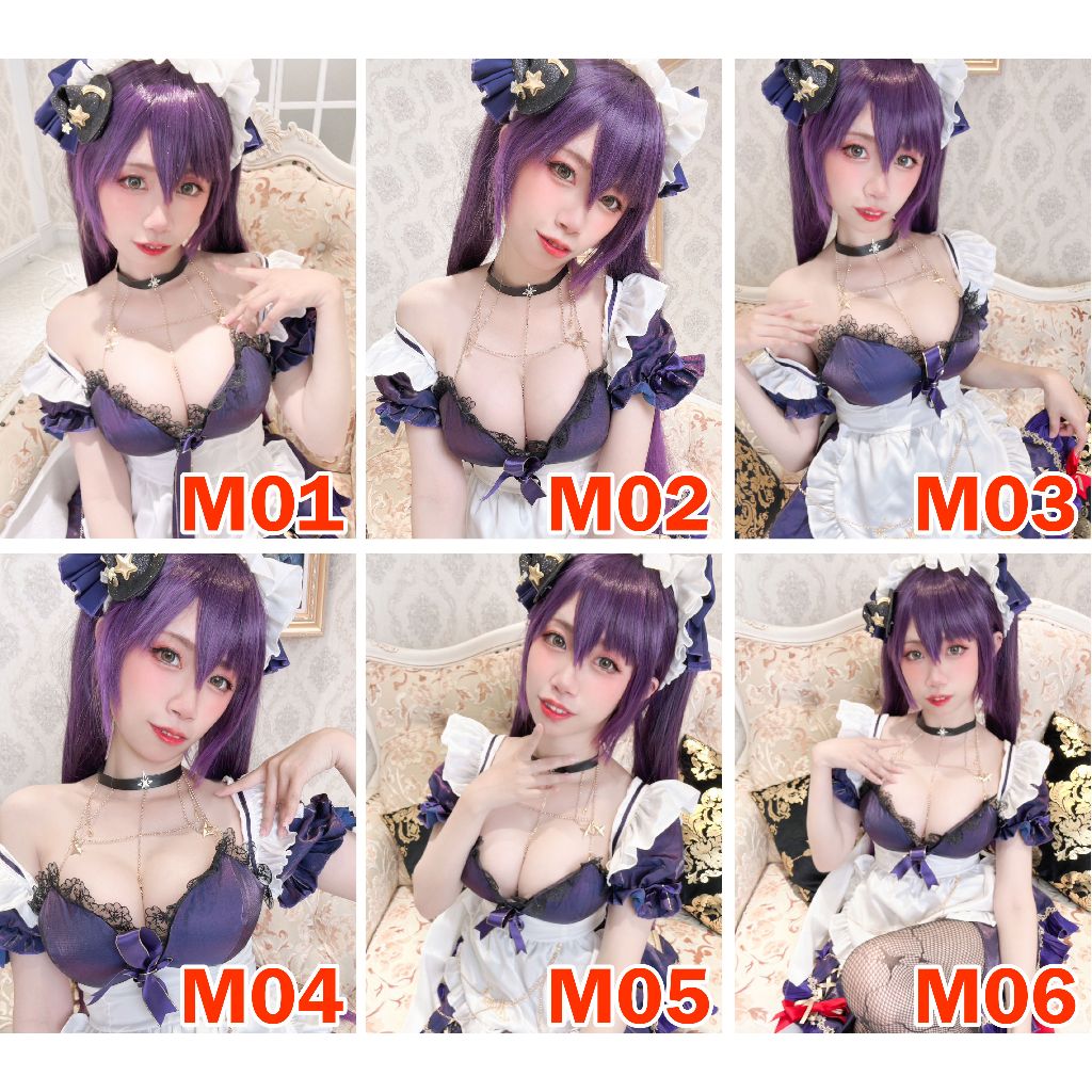 【現貨】AastaNeko星喵拍立得【原神_莫那】同人女僕 cos 角色扮演 拍立得繪簽 福利