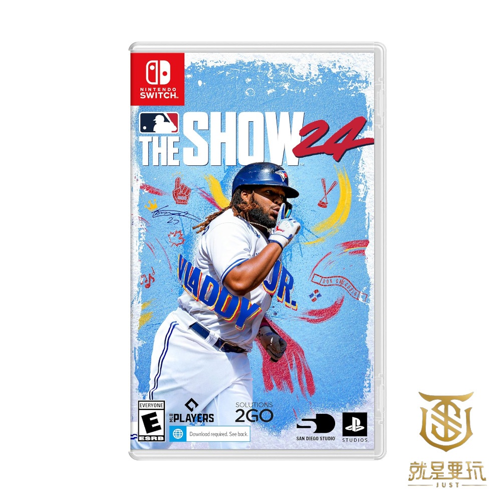 【就是要玩】預購3/19 NS Switch MLB THE SHOW 24 英文版 美國職棒大聯盟 美國職棒 職棒