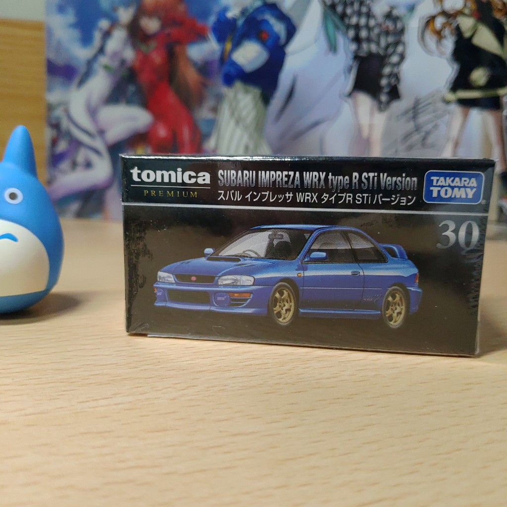 Tomica Premium 黑盒 #30 Subaru Impreza WRX type R STi version