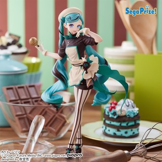 🔥鹿本🔥日版 景品 SEGA Luminasta 初音未來 初音 甜點師 Bitter Patissier 公仔