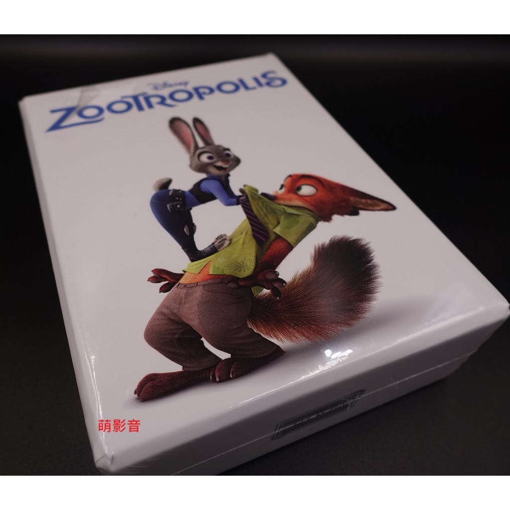 藍光BD 動物方城市 Zootopia 3D+2D 2合1限量鐵盒版收藏盒 英文字幕 鎖B區 全新
