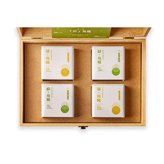 【茶茶茶】杉 ‧ 烏龍 竹製禮盒組－茶葉禮盒