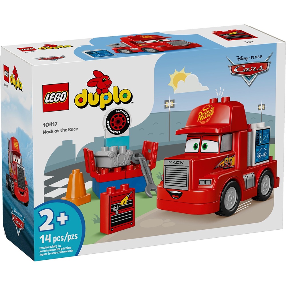 LEGO樂高 LT10417 Duplo 得寶系列 - Mack at the Race