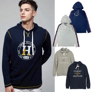 Tommy Hilfiger 湯米 薄長袖 大LOGO 串標 帽T 男女可穿 情女款 TOMMY 現貨 美國代購