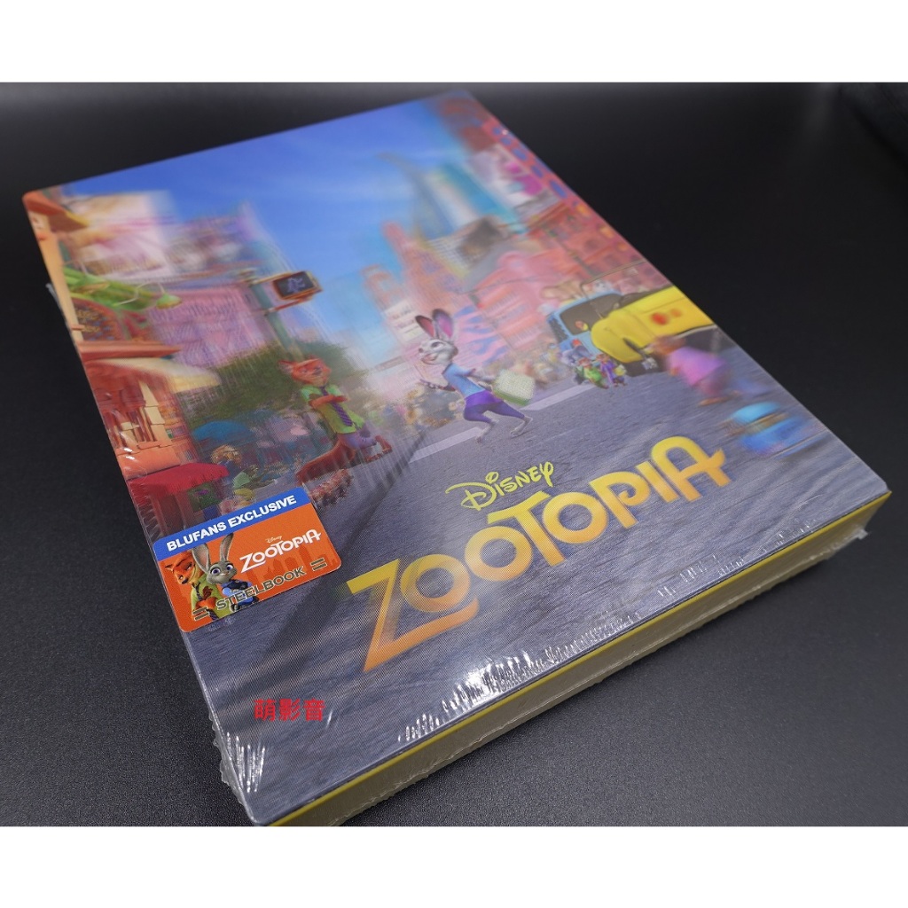 藍光BD 動物方城市 Zootopia 3D+2D雙碟3合1限量鐵盒版 同編號 簡中字幕 全新 附贈品