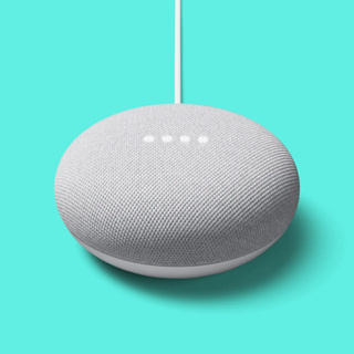日本直送｜Google Nest Mini 第2代 智慧聲控音箱 粉炭白 谷歌助手 高音質 輕鬆操作家電 輕量 便攜