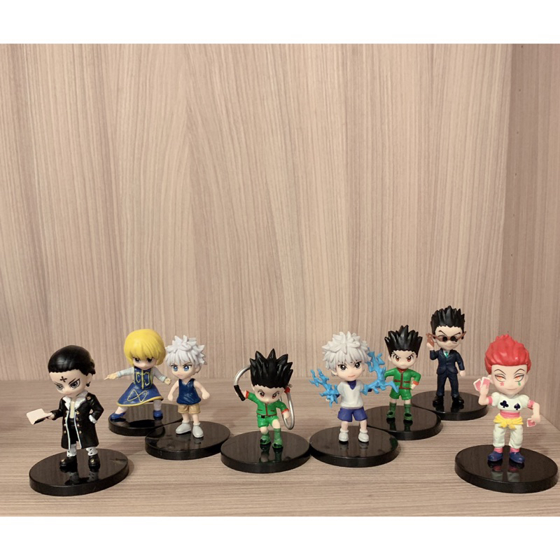 🔥現貨24H秒發🔥個人收藏🔥港版🔥全職獵人 Q版 獵人 小傑 奇犽 酷拉皮卡 西索 雷歐力 酷拉皮卡 庫洛洛 傑 富力士