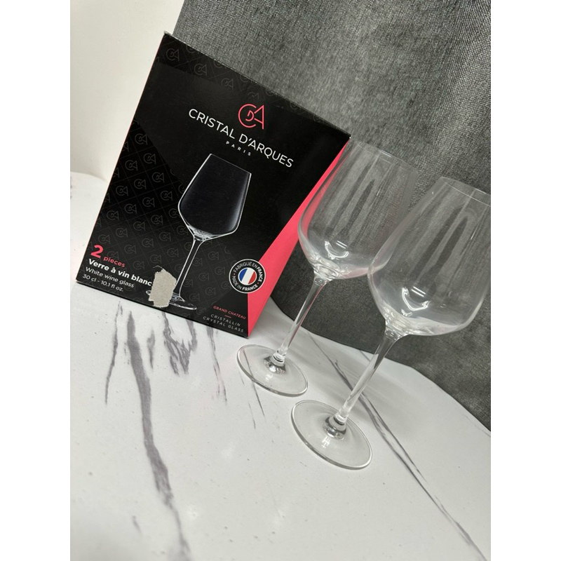 ［現貨］7-11贈品CRISTAL D'ARQUES 法國水晶杯紅酒杯白酒杯
