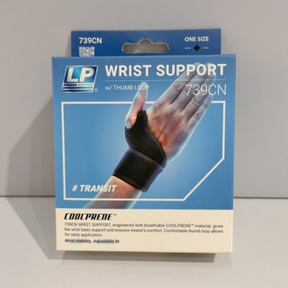 LP SUPPORT 單片式纏繞式腕部護套 連指護腕 格鬥拳擊 運動護具 單入裝 739CN