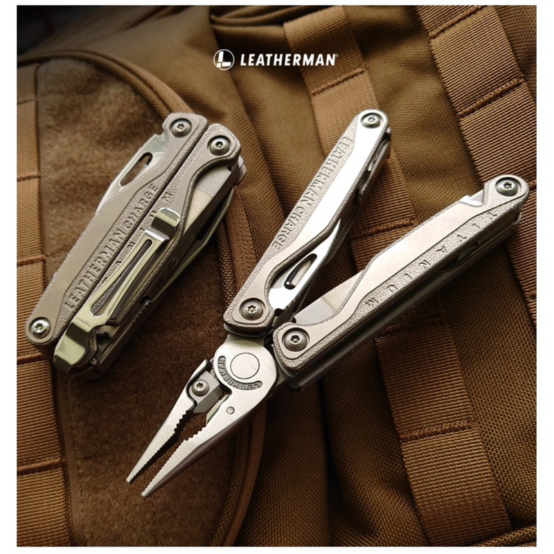 LEATHERMAN CHARGE TTi Plus 鈦金屬 工具鉗 #832528 附Bit組 鈦 公司貨