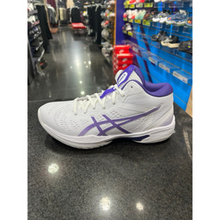 ASICS GELHOOP V16 男款 正常楦 籃球鞋 1063A078-102 白紫