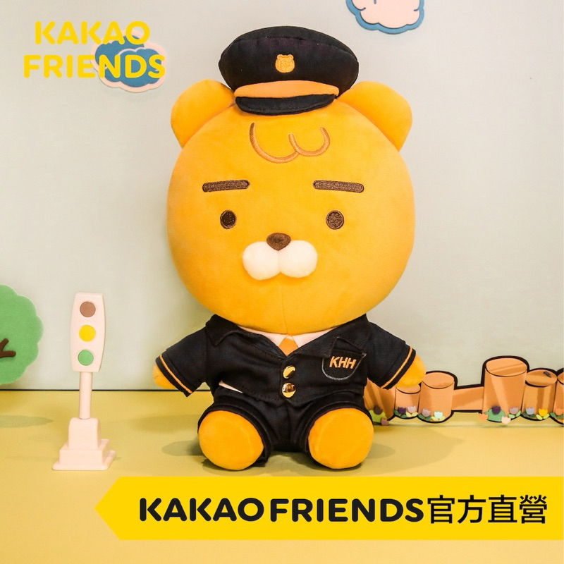 KAKAO FRIENDS Friends in Kaohsiung 車長萊恩 二手超新