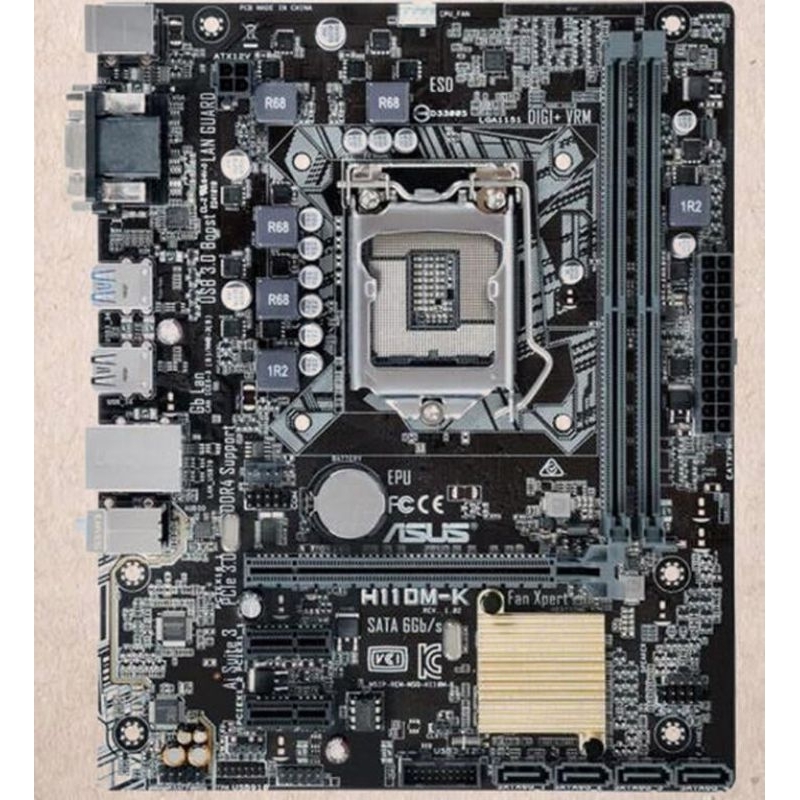 ASUS H110M-K 1151腳位