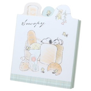 Kamio 日本製 Snoopy 史努比 書型盒裝便條紙組 吐司麵包 KM03147