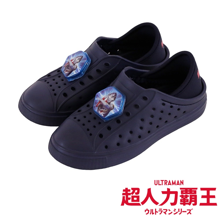 兒童洞洞鞋 超人力霸王 ULTRAMAN 奧特曼 8893 台灣製造輕量 電燈鞋 兒童防水鞋 兒童雨鞋 懶人鞋 溯溪鞋