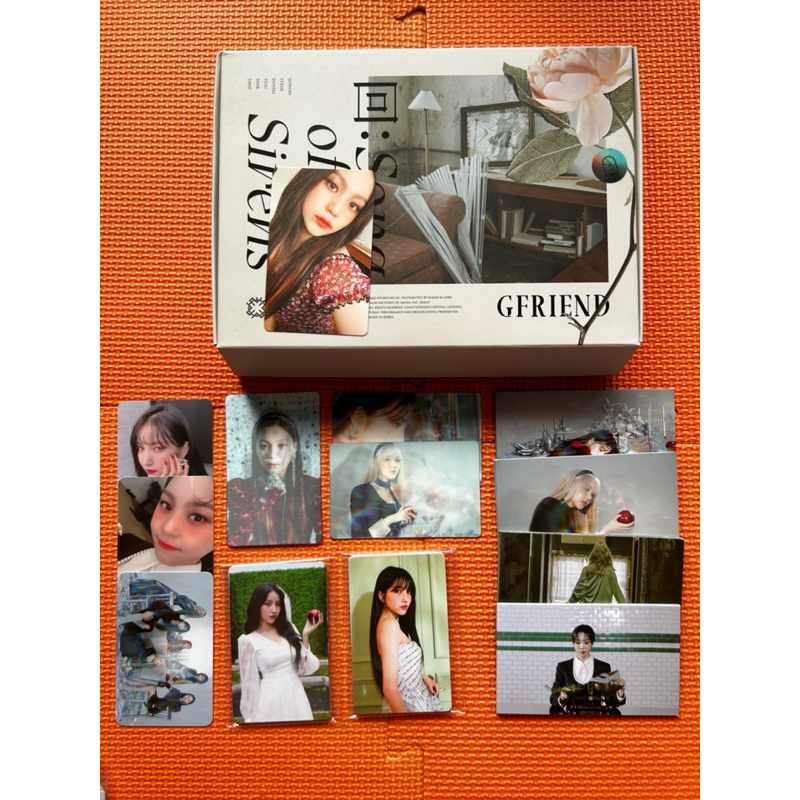 Gfriend 迷九 專輯 折疊海報 Sinb 信飛 預購禮