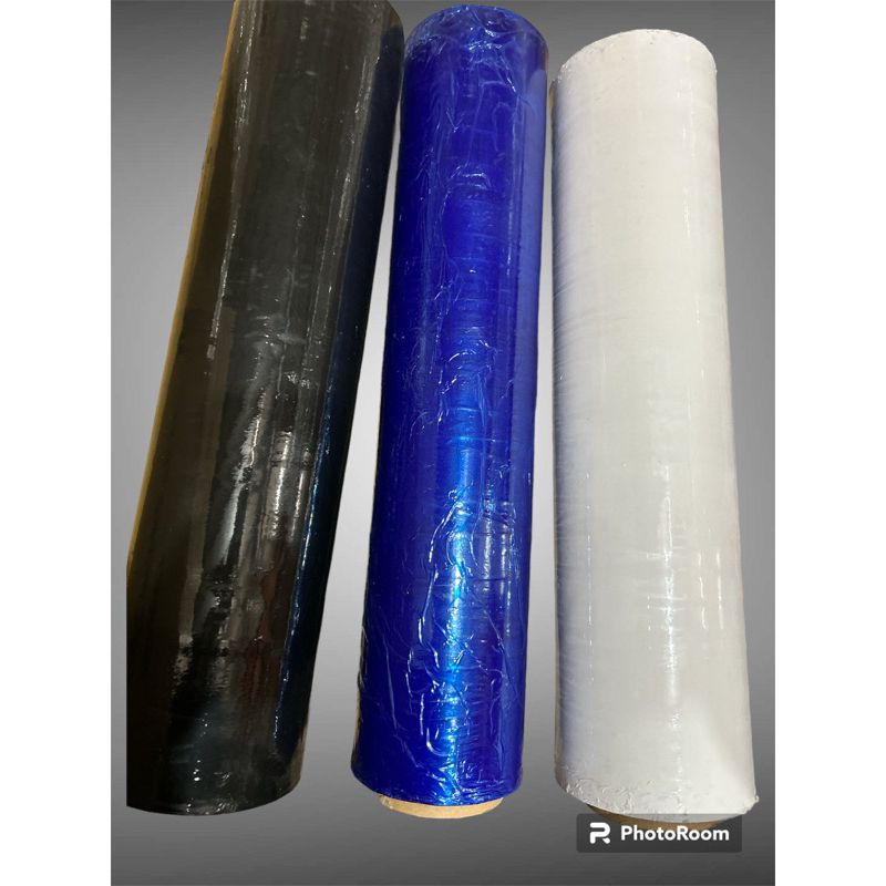 (免運)白色 / 黑色 / 藍色 / 透明 50*500米工業用PE伸縮膜 膜/棧板膜/包裝膜/保護膜/台灣製造 PE
