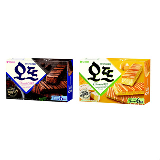 韓國 ORION 好麗友 起司蛋糕 144g 巧克力蛋糕 150g 條狀蛋糕 條型蛋糕 一盒6入現貨 期限2024/8