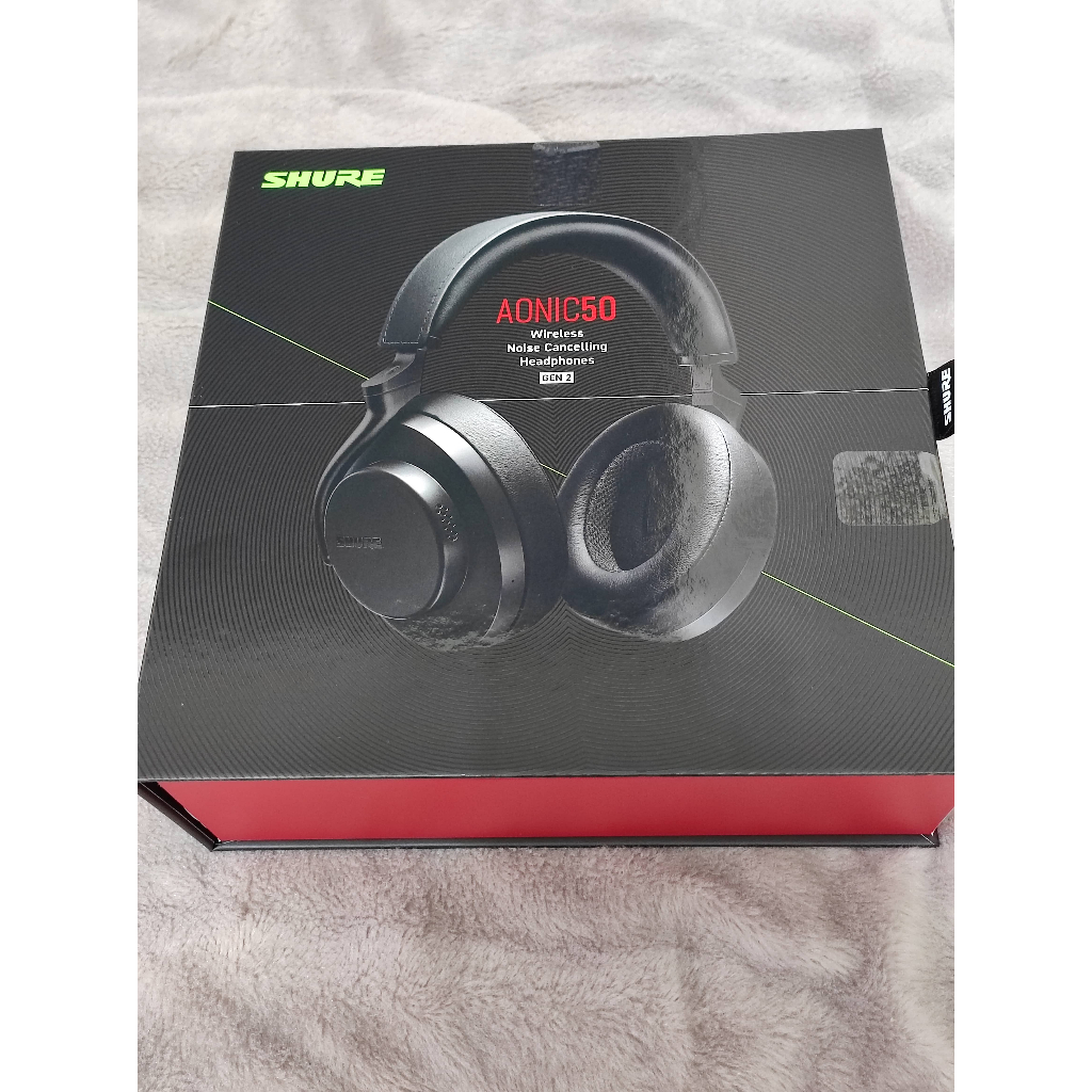 全新2年保固 Shure AONIC 50 Gen 2 無線降噪耳罩式耳機 台灣公司貨