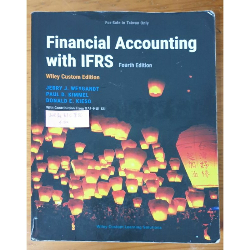 Financial Accounting with IFRS Wiley Custom Edition, 4/e