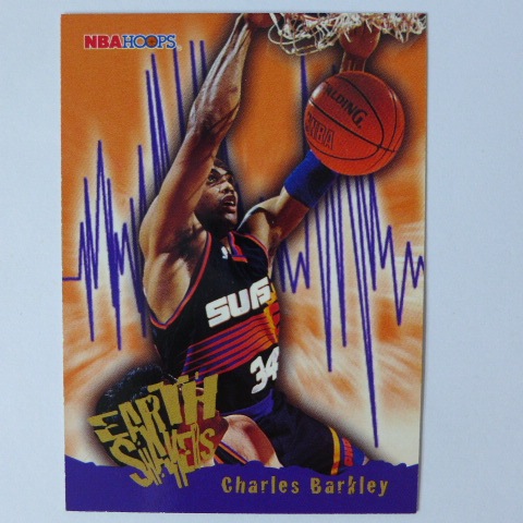 ~Charles Barkley/巴克利/名人堂/惡漢~1996年HOOPS.NBA籃球卡