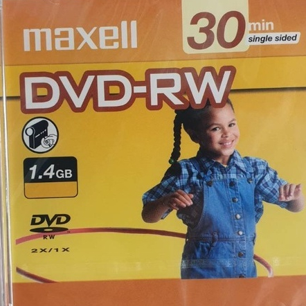 Sony Maxell DVD-RW 手持式 攝影專用 光碟 攝錄影機 30 分鐘 1.4 GB 30 min  台灣製