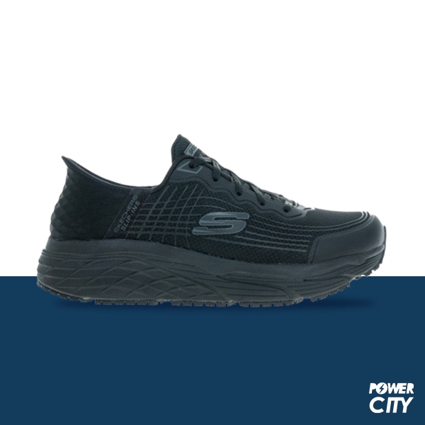 【SKECHERS】MAX CUSHIONING ELITE SR 運動鞋 瞬穿 黑 男鞋 -200231WBLK