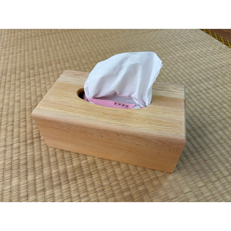 原木生活家台灣檜木面紙盒