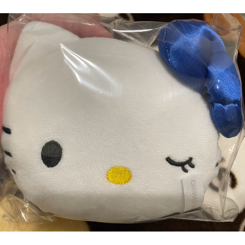 7-11 Hello Kitty 50週年經典造型絨毛吊飾零錢包