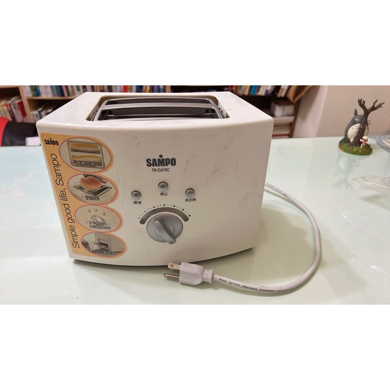 【全新】【熱銷】【Sampo聲寶】《烤麵包機》 TR-CA70C
