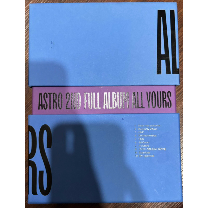 Astro All yours ME版（無小卡）