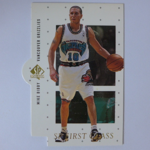 ~Mike Bibby~NBA球星/麥克·畢比 1999年UD SPA RC.切割設計特殊卡